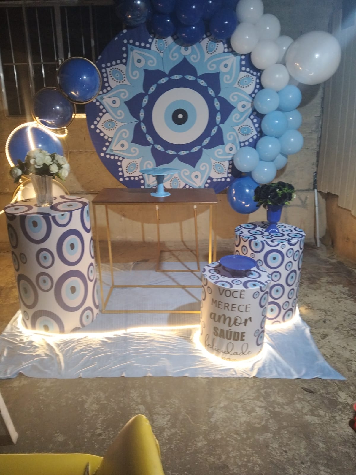 Decoração de festa realizada pela Gleide Decorações