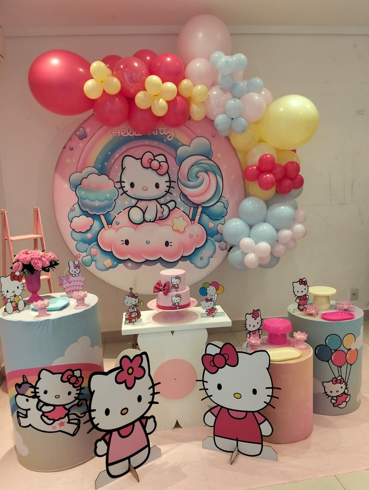 Decoração de festa realizada pela Gleide Decorações