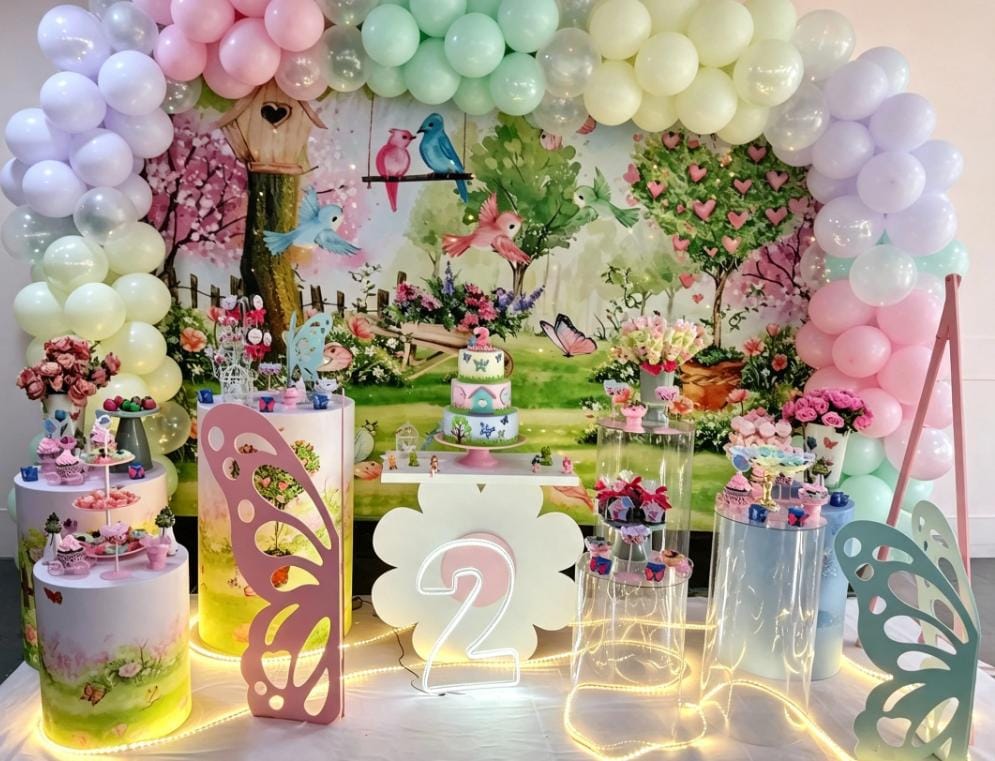 Decoração de festa realizada pela Gleide Decorações